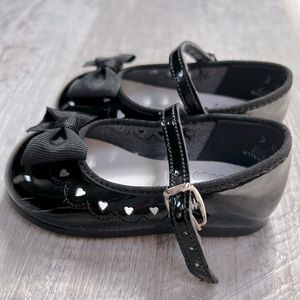 Small Steps patent leather little girl Mary Janes